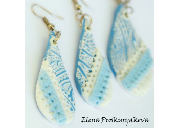 Капля кружева Комплект украшений 